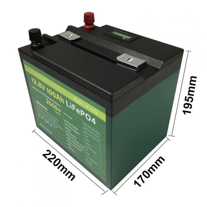 ได้รับการรับรอง MSDS 48V 100Ah แบตเตอรี่ลิเธียมไอออน 12v lifepo4 ก้อนแบตเตอรี่ 11.5kg 1
