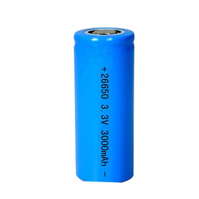 คุณภาพ  26650 3.2V 3000mAh 3300mAh Lifepo4 Lithium Cylindrical Battery for Electric Tools โรงงาน