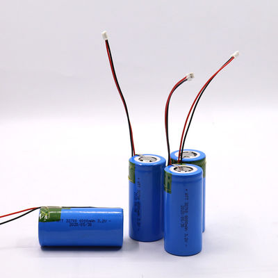 อายุการใช้งานยาวนาน 32700 3.2 V 6000mah Lifepo4 Battery 6AH Lifepo4 Ev Battery