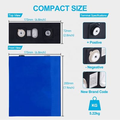 MSDS CE ชุดแบตเตอรี่ลิเธียมไอออนแบบกำหนดเอง 280ah 3.2 V Lifepo4 Battery