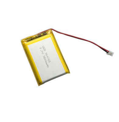 ชาร์จ 904765 li-polymer 3.7v 3500mAh แบตเตอรี่ lipo พร้อมขั้วต่อ