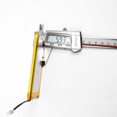 ชาร์จใหม่ได้ 606090 Lipo Type Li Ion 3.7 V 4000mah แบตเตอรี่ลิเธียมโพลิเมอร์