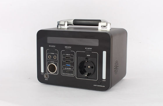 ROHS PSE แบบพกพา 300Wh แบตเตอรี่ลิเธียม Power Pack เครื่องกำเนิดไฟฟ้าพลังงานแสงอาทิตย์