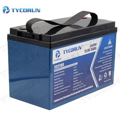 แบตเตอรี่ลิเธียมรอบลึก 12.8 V 100ah