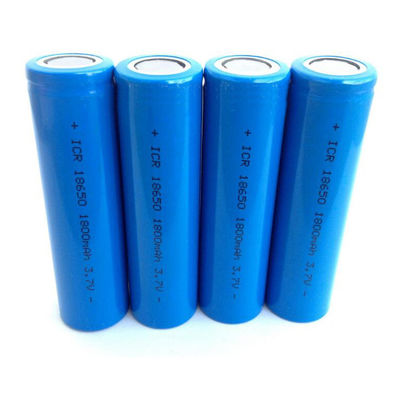 1800mAh 2200mah 2400mah 2600mah 3.7 V 18650 แบตเตอรี่ลิเธียมแบบชาร์จไฟได้ 1C