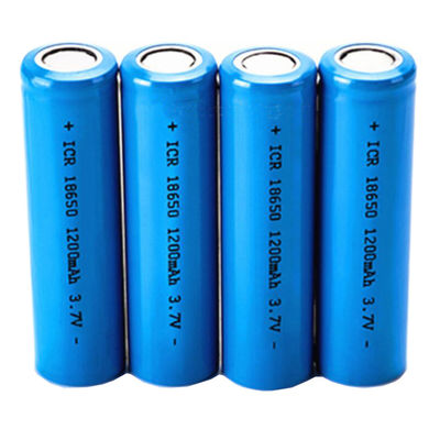 1800mAh 2200mah 2400mah 2600mah 3.7 V 18650 แบตเตอรี่ลิเธียมแบบชาร์จไฟได้ 1C