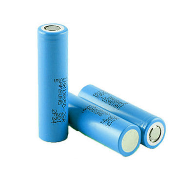 Electric Bicycles 3.7V 2500mAh 20A 25R 18650 Lithium Ion Battery 0.05kg