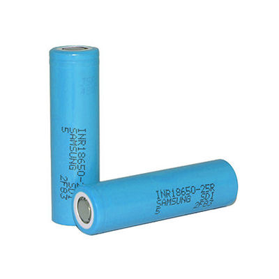 MSDS Flat Top 18650 แบตเตอรี่ลิเธียม 3.7 V 2500mah แบตเตอรี่แบบชาร์จได้