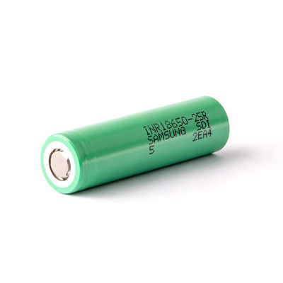 20A 3.6 V 2500mah แบตเตอรี่ 18650 แบตเตอรี่ลิเธียมแบบชาร์จไฟได้ INR18650-25R Protected