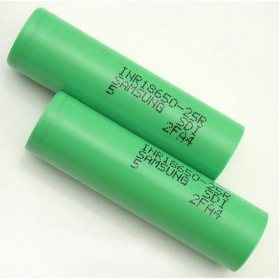 20A 3.6 V 2500mah แบตเตอรี่ 18650 แบตเตอรี่ลิเธียมแบบชาร์จไฟได้ INR18650-25R Protected