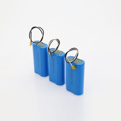 18650 3.7v 4400mah 1s2p ชุดแบตเตอรี่ลิเธียมไอออนแบบกำหนดเองสำหรับกล้อง WiFi