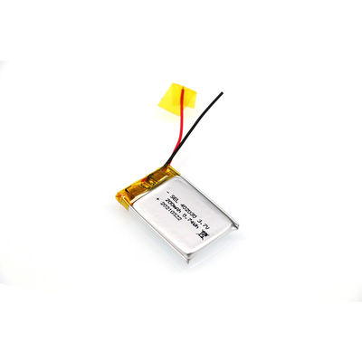 แบตเตอรี่ลิเธียมโพลิเมอร์แบบชาร์จไฟได้ 3.7v 200mAh สำหรับมอเตอร์ไฟฟ้า