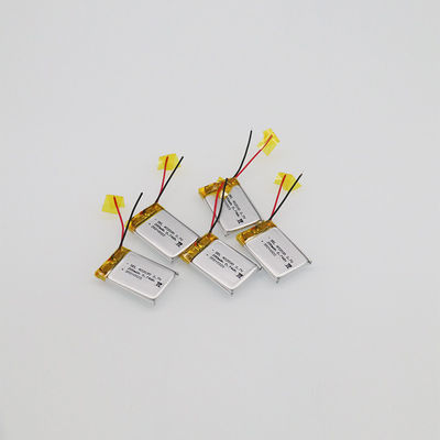 แบตเตอรี่ลิเธียมโพลิเมอร์แบบชาร์จไฟได้ 3.7v 200mAh สำหรับมอเตอร์ไฟฟ้า