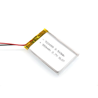 OEM ODM 852940 3.7v950mah แบตเตอรี่ลิเธียมไอออนโพลิเมอร์สำหรับ Mp3 Mp4 Headset