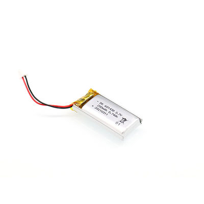 0.74Wh 502030 3.7 V 200mah Lipo Battery เครื่องตรวจจับควันไฟ Lipo Lithium Polymer Battery
