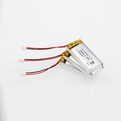 0.74Wh 502030 3.7 V 200mah Lipo Battery เครื่องตรวจจับควันไฟ Lipo Lithium Polymer Battery