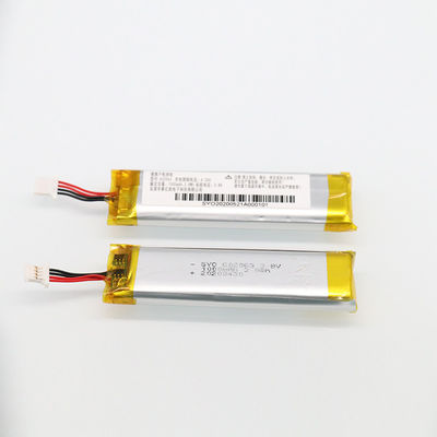 500830 100mAh 3.8 V แบตเตอรี่ลิเธียมไอออนโพลิเมอร์สำหรับสร้อยข้อมือสมาร์ทสปอร์ต