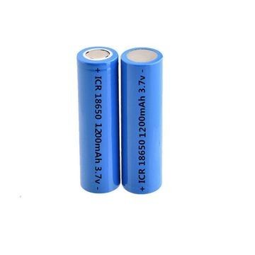 18650 2900Mah 3.7V ไฟฉายแบบชาร์จไฟได้ แบตเตอรี่ การรับรอง CE