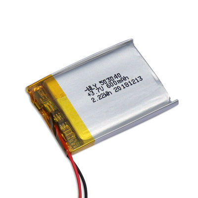 3.8V 100mAh 500830 เปลี่ยนแบตเตอรี่ไฟฉุกเฉิน Ultrathin