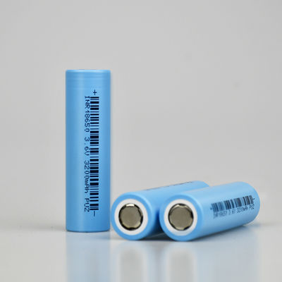 11.744Wh INR18650 3200mAh แบตเตอรี่ลิเธียมทรงกระบอก Deep Cycle Cell