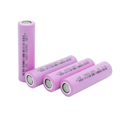 3C Max 3.6v 2500mah 18650 แบตเตอรี่ลิเธียมไอออนลิเธียมเซลล์ทรงกระบอก