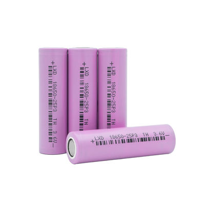 3C Max 3.6v 2500mah 18650 แบตเตอรี่ลิเธียมไอออนลิเธียมเซลล์ทรงกระบอก