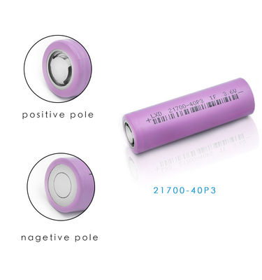 4000MAh 3.6V 21700 แบตเตอรี่ไฟฉายแบบชาร์จไฟความจุขนาดใหญ่