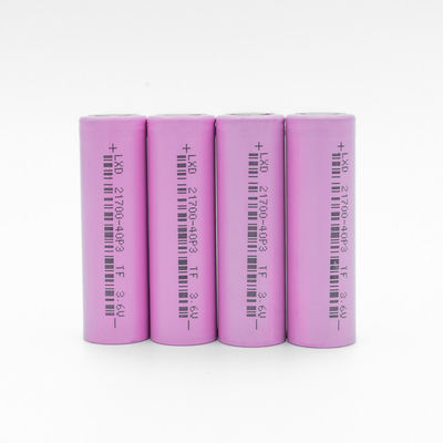4000MAh 3.6V 21700 แบตเตอรี่ไฟฉายแบบชาร์จไฟความจุขนาดใหญ่